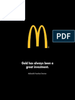 Mcdonalds Franchise Booklet