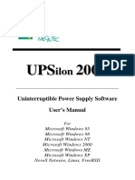 Upsilon 2000 Windows Users Manual