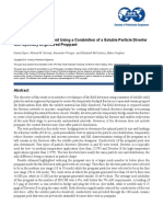 Far Field Diversion Agent Using A Combination of A Soluble Particle Diverter With Proppant