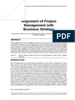 Alignment of Project Management With Business Strategy