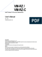 Motherboard Manual 8i845gvm-Rzc e