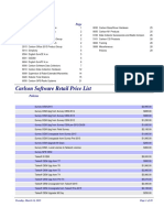 Carlson Software Retail Price List 03-24-15