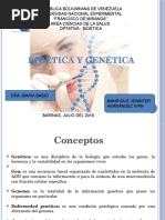 Bioetica y Genetica