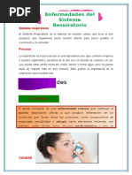 Enfermedades Del Sistema Respiratorio para Colegio Sara