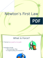 Newton First Law