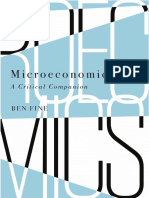 Ben Fine Microeconomics A Critical Companion 1