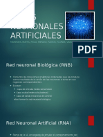 Redes Neuronales Artificiales