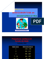 TERAPÊUTICA MEDICAMENTOSA em ODONTOPEDIATRIA