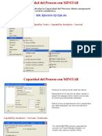 Minitab CP CPK