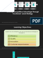 Stategic Management Chapter 4