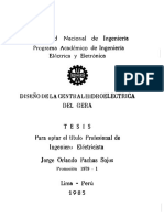 Diseño de La Central Hidroeléctrica Del Gera