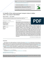 Pathak, M., Shukla, P.R. (2015) - Co-Benefits of Low Carbon Passenger Transport Actions in Indian Cities - Case Study of Ahmedabad. TR