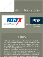 A Study On Max Stores