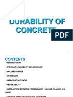 Durability of Concrete