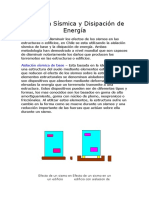 Aislación Sísmica y Disipación de Energía