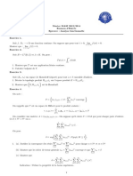 Examen D Entree en 1ere Annee Master Masi Agadir. Analyse Fonctionnelle