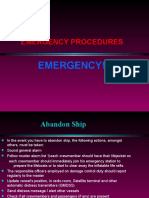 Emergency Procedures On Ships