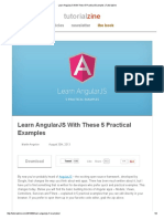 Learn AngularJS With These 5 Practical Examples - Tutorialzine