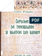 Costin Fenesan - Diplome de Innobilare