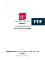 Aviation Human Factors - Swiss Cheese and Error Chain Model Analysis