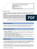 Produção de Aprendizagem Signficativa - PAS - Introdução Ao Direito - ADM - 2016-2