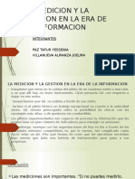 La Medicion y La Gestion en La Era de La Medicion