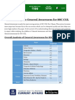 How To Prepare General Awareness For SSC CGL