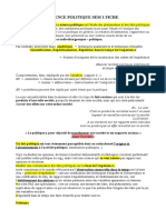 Science Politique Sem 1 Fiche