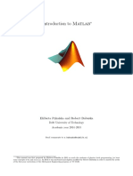 Matlab Manual