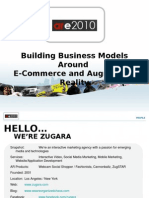 Building Business Models Around E-Commerce and Augmented Reality