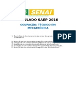 Simulado Saep 2016