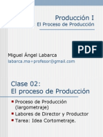 Producción 1: El Proceso de Producción.