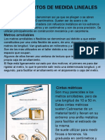 Instrumentos de Medida Lineales