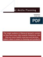 Benecol Media Planning - Submission