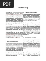 Intertextuality PDF