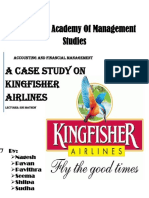 A Case Study On Kingfisher Airlines