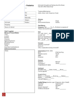 Clinical Evaluation - Pediatrics: General Data