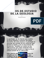 Campos de Estudio de La Geologia