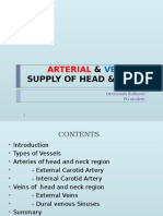 Supply of Head & Neck: Arterial