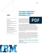 Anywhere Integration With Ibm Infosphere Datastage V11.3: Highlights