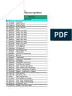 Nomor Spare Part Opel Blazer