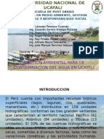 Exposicion Contaminacion Agua Unia. 2016.