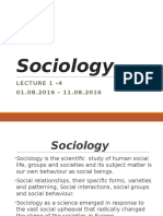 Sociology