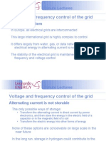 Voltage and Frequency Control