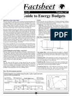 A Simple Guide To Energy Budgets: Number 167 WWW - Curriculum-Press - Co.uk