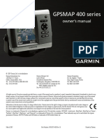 GPSMAP 400 Series: Owner's Manual