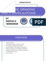 Cryogenic Grinding and It'S Applications: BY Sreesh.S 1BM05IM049