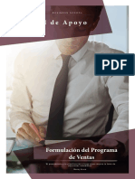 Formulación Del Programa de Ventas