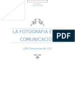 La Fotografia en La Comunicacion