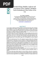 Earth Embankment Dam Failure-Slope Stability Analysis PDF